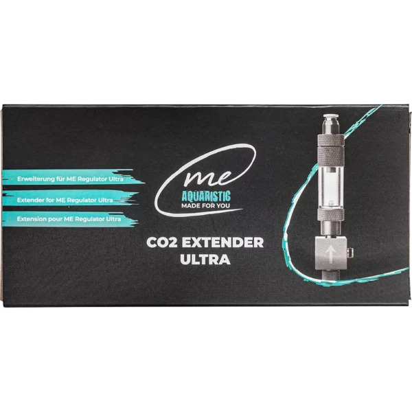 Separate Steuerung für zwei Diffusoren durch individuelle Feinnadelventile am Me CO2 Extender.