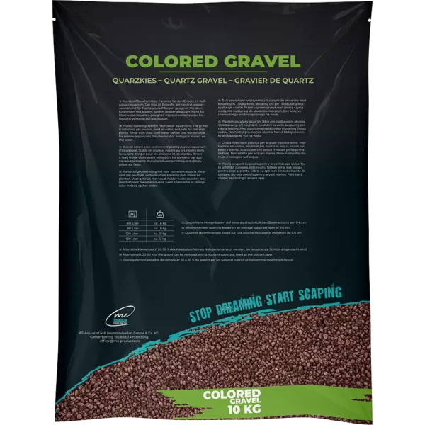 Excellent anchorage for plant roots and good nutrient circulation thanks to 2–3 mm grain size in Mocha Brown.