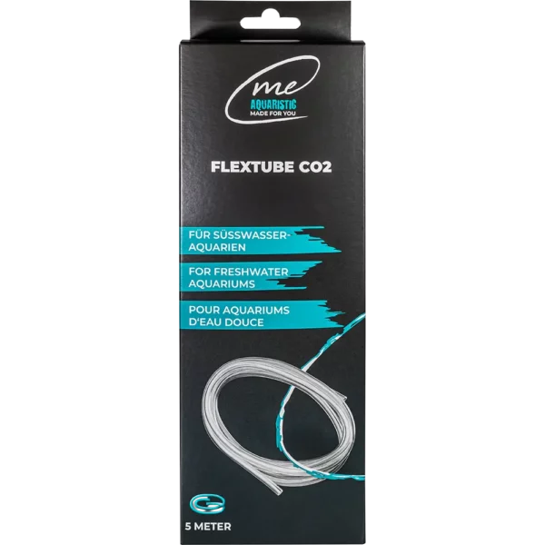 Me FlexTube CO2 Schlauch 5 m Transparent – Kristallklare 5 Meter Rolle für große Aquascaping-Projekte.