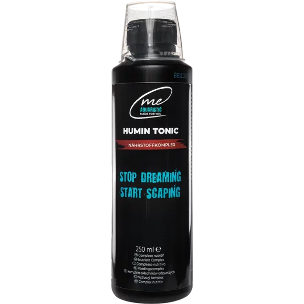 Me HuminTonic 250 ml – Wellness und Schutz für Garnelen und Fische durch essenzielle Huminstoffe.