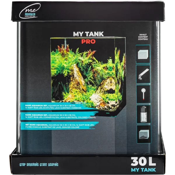 Me My Tank 30 L Pro-Set – Perfekt abgestimmte Komplett-Lösung mit Chihiros LED und MasterLine Düngung.