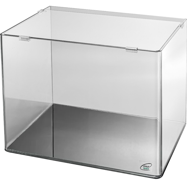 Großzügiges 55 Liter Volumen bei kompakter Stellfläche – Ideal für moderne Unterwasser-Kunstwerke.