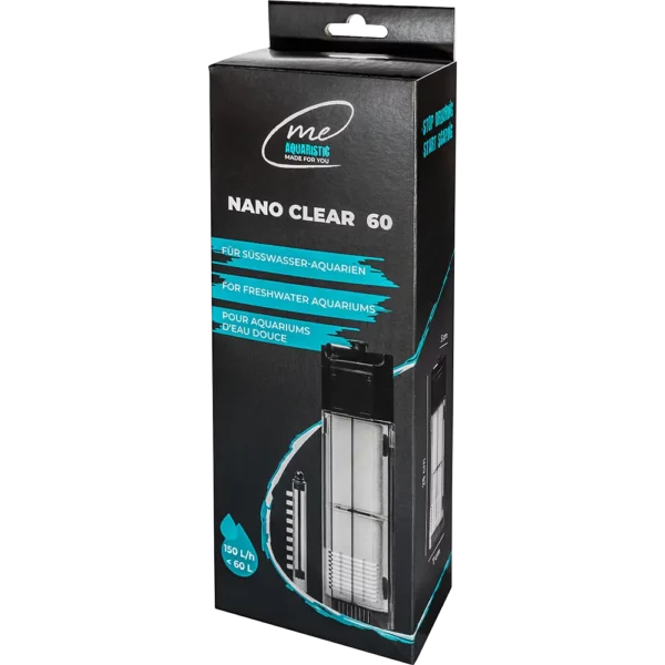 150 l/h Leistung bei minimaler Geräuschentwicklung – Der Me Nano Clear 60 für exzellente Wasserumwälzung.