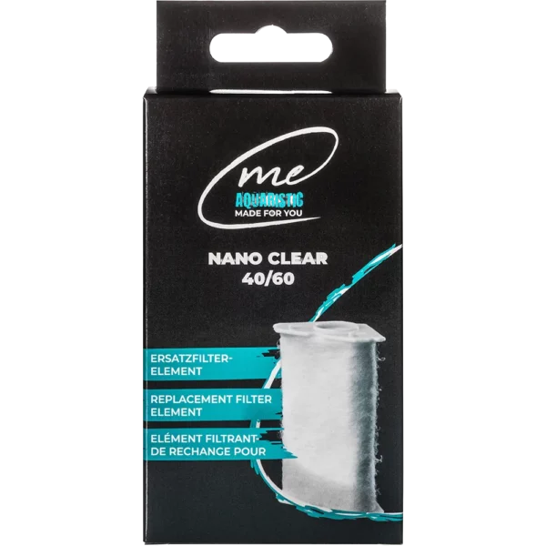 Schnelle Wartung durch einfachen Austausch der Me Nano Clear Filterkartusche für mechanische Grundreinigung.