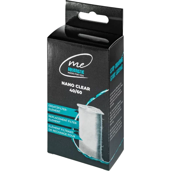 Me Nano Clear Ersatzkartusche für Filter 40 und 60 – Hochwirksames Filtervlies für kristallklares Wasser.