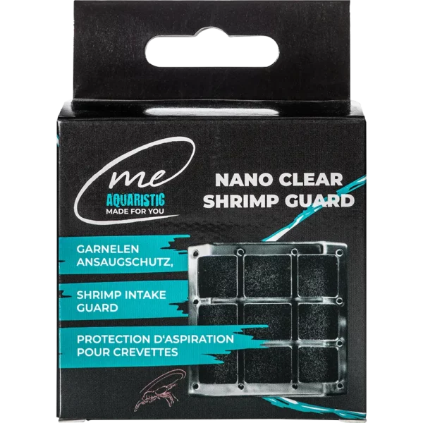 Unverzichtbares Upgrade für Zuchtbecken: Me Nano Clear Shrimp Guard für 100% Sicherheit kleiner Aquarienbewohner.
