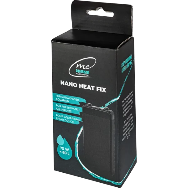 Me Nano Heat FIX 75W – Kraftvoller 75 Watt Heizstab für stabile Wassertemperaturen in 60 Liter Becken.