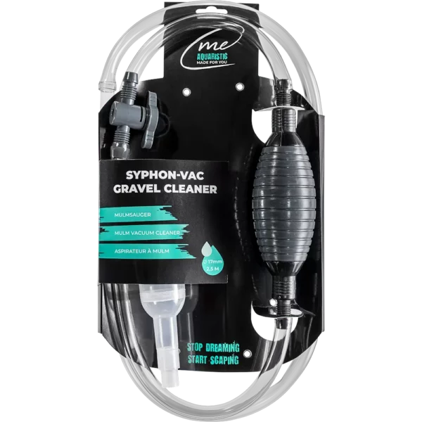Me Syphon-Vac Gravel Cleaner – Effektiver Mulmsauger zur Bodenreinigung mit integriertem Absperrventil.