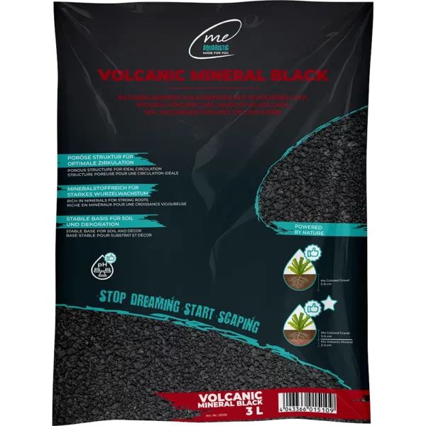 Biologisches Kraftwerk im Boden: Enorme Oberfläche für Filterbakterien dank porösem Me Volcanic Mineral.