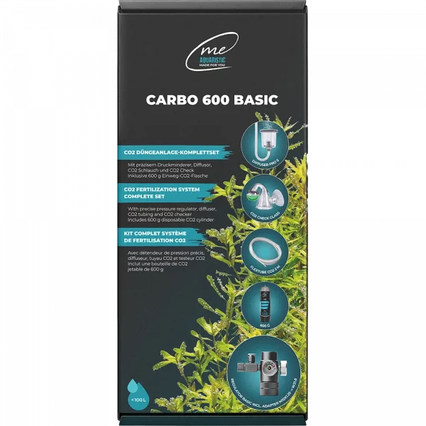 Me Carbo 600 Basic CO₂-System als CO2-System für Aquarien in der Produktansicht