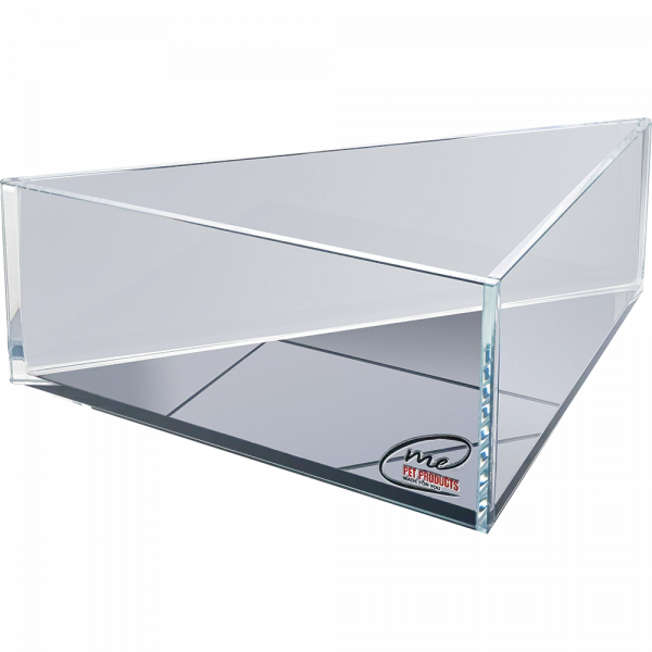 Me EcoShape Triangle Glasschale als Glasschale für Aquariengestaltung in der Hauptansicht