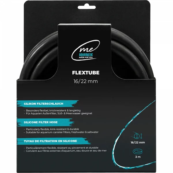 Me FlexTube Filterschlauch 16/22 Schwarz als Filterschlauch in der Produktansicht