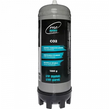 Me CO2 Einweg-Flasche 1200g – Der große Vorrat für langes Scaping und dichten Pflanzenbewuchs.