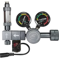 Präzises Feinnadelventil am Me Regulator Ultra für eine exakte Blasensteuerung im Aquascaping.