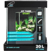 Me My Tank 20 L Start-Set – Komplett-Aquarium mit Chihiros RGB Nano LED und App-Steuerung.