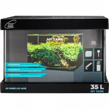 Me My Tank 35 L Scape-Set – Optimiertes 40cm Breitformat für professionelles Aquascaping.