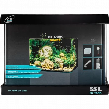 Me My Tank 55 L Scape-Set – Profi-System mit 20W Chihiros RGB LED und 45 cm Breite.