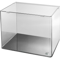 Großzügiges 55 Liter Volumen bei kompakter Stellfläche – Ideal für moderne Unterwasser-Kunstwerke.