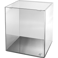 60 Liter Glasbecken von me Aquaristic für immersive Unterwasserwelten und Fischschwärme.