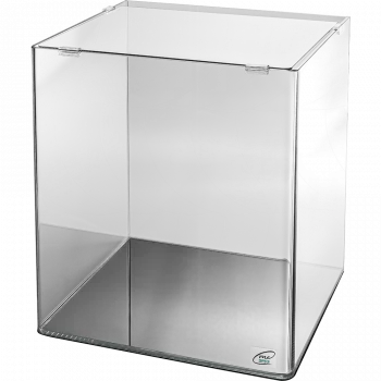 60 Liter Glasbecken von me Aquaristic für immersive Unterwasserwelten und Fischschwärme.